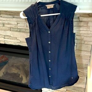 NWOT Royal Robbins Navy Shirt- S